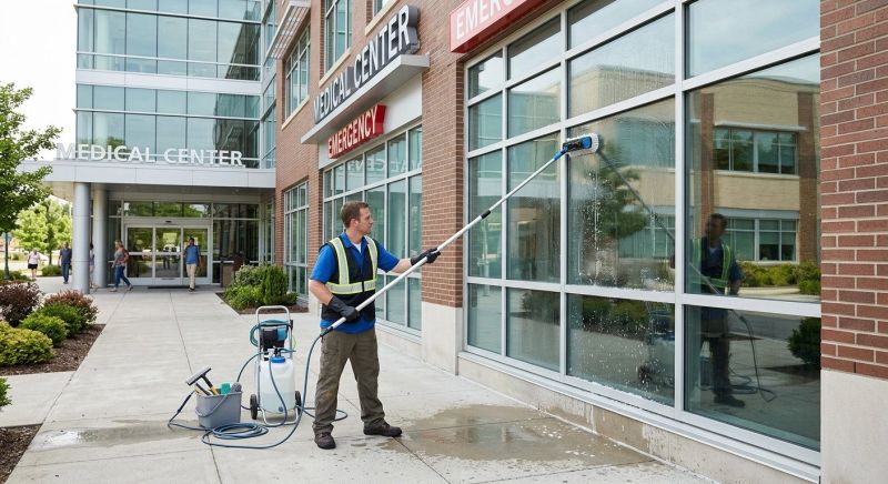 Hospital Window Washing in Baltimore, MD