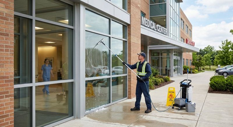 Medical Center Window Cleaning in Mobile, AL