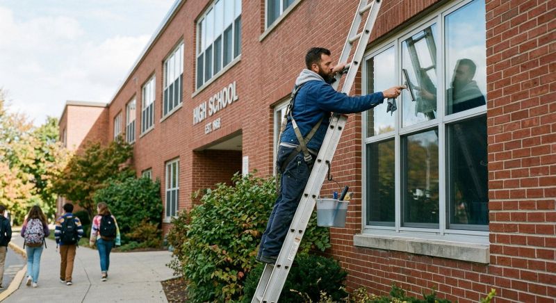 School Window Cleaning in Denver, CO
