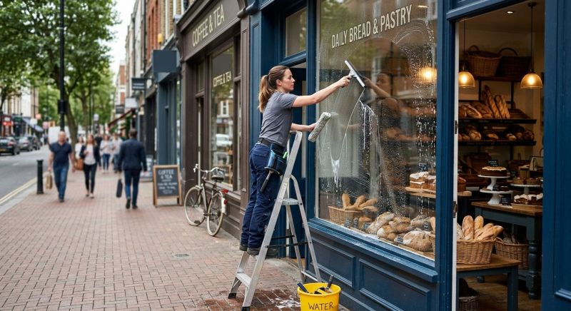 Storefront Window Cleaning in Mobile, AL