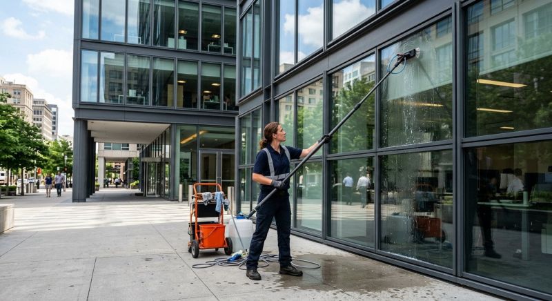 Commercial Window Washing in Baltimore, MD