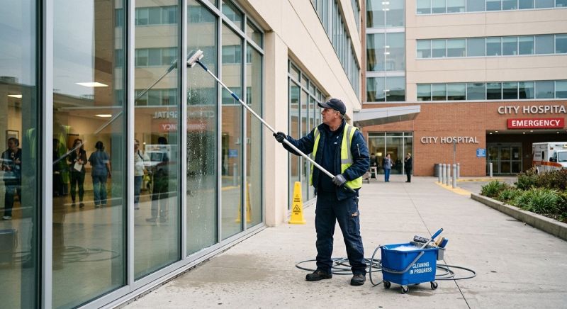 Hospital Window Washing in Baltimore, MD