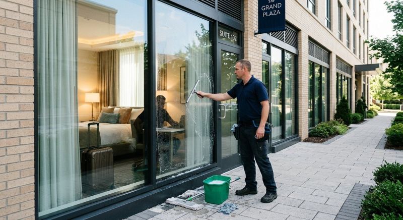 Hotel Window Cleaning in Vancouver, WA