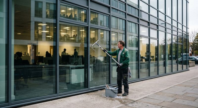 Office Building Window Washing in Baltimore, MD