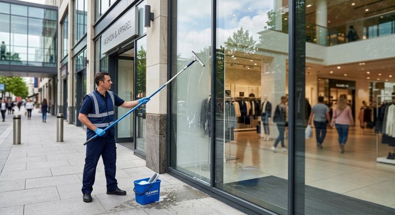 Strip Mall Window Cleaning in Vancouver, WA