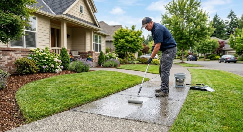 Walkway Sealing in Alpharetta, GA